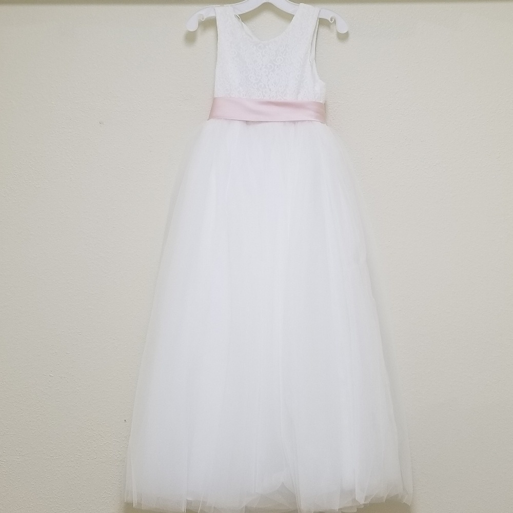 David's bridal flower girl dress size 7